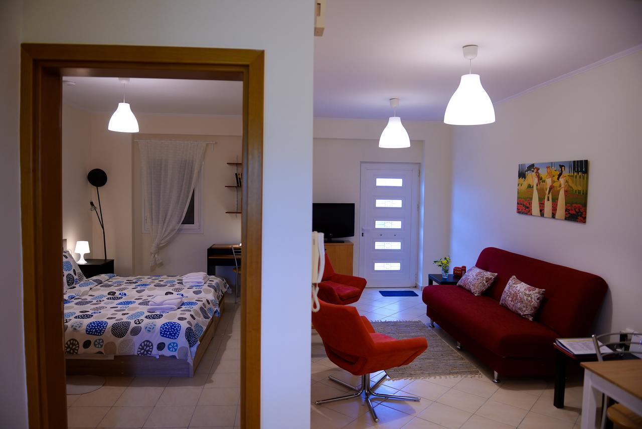 Patras Palm Tree Lejlighed Eksteriør billede